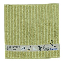 Marushin 4855013100 Mini Towel, Detective Conan, Back Colors Amuro, 100% Cotton, Antibacterial, Odor Resistant, Present, Gift