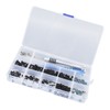 205 Pieces RC Repair Tools Round Flat Head Screws Bearings