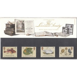 1988 THE LINNEAN SOCIETY STAMPS Presentation Pack.