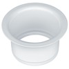 Mr. Scrappy White Extended Depth Garbage Disposal Mount for 3-Bolt