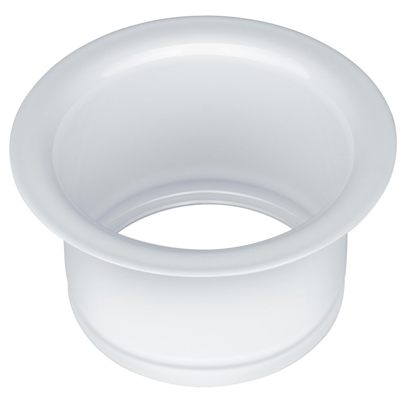 Mr. Scrappy White Extended Depth Garbage Disposal Mount for 3-Bolt