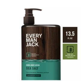 Every Man Jack Daily Hydration Sea Salt Body Lotion - 13.5 fl oz
