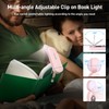 VAVOFO USB Rechargeable Book Light, Blue Lighting Blocking, Amber Light