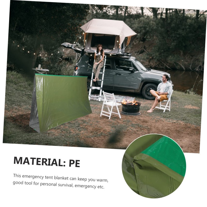 Mipcase Emergency Survival Tent Blanket Multi-Purpose Outdoor Sleeping Bag for