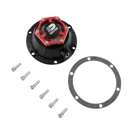 Dexter Fortress Bolt-on Aluminum Oil Cap Kit for 9,000-12,000lb Dexter Axles Using New Hub Design (K21-259-00), Black