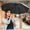 Full-automatic ring buckle umbrella Thickened and reinforced portable rainproof and