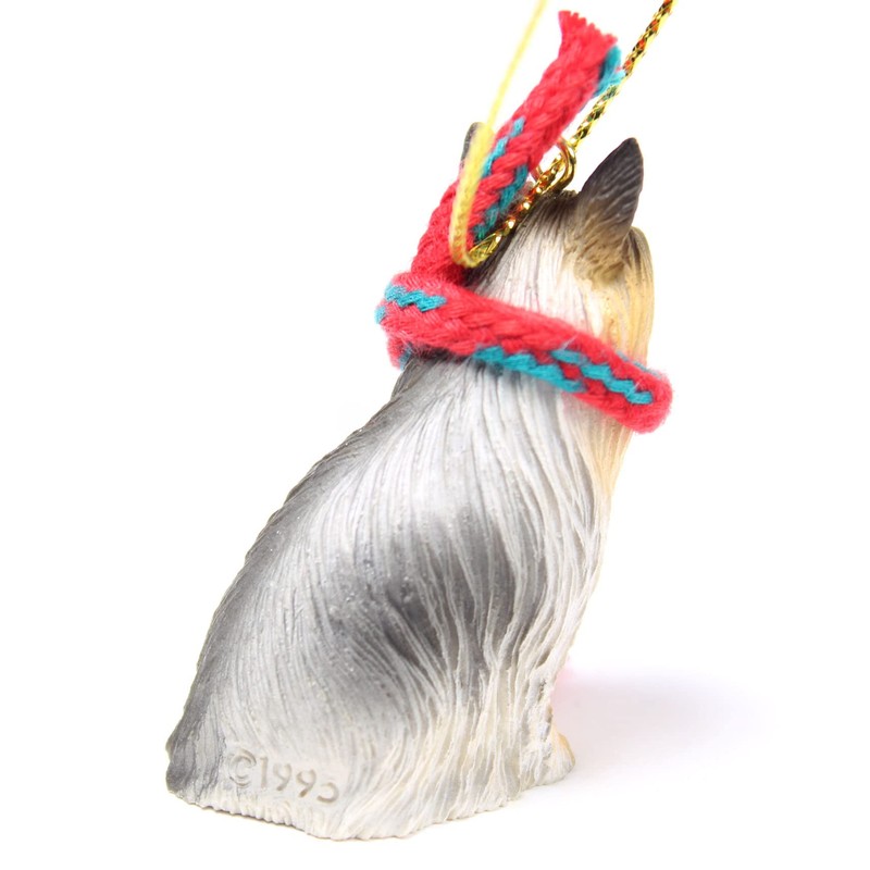 Conversation Concepts Silky Terrier Tiny Miniature One Christmas Ornament -