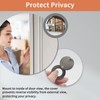 Peephole Cover 1 Set, Peephole Protector for Door Peep Holes
