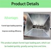 Mortar Grout Gun HBCHEN Large Size Stainless Steel Portable Pointing