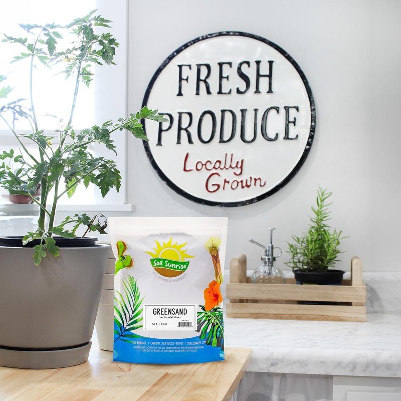 Soil Sunrise Greensand Soil Additive (5 Pounds) Special Container Gardening