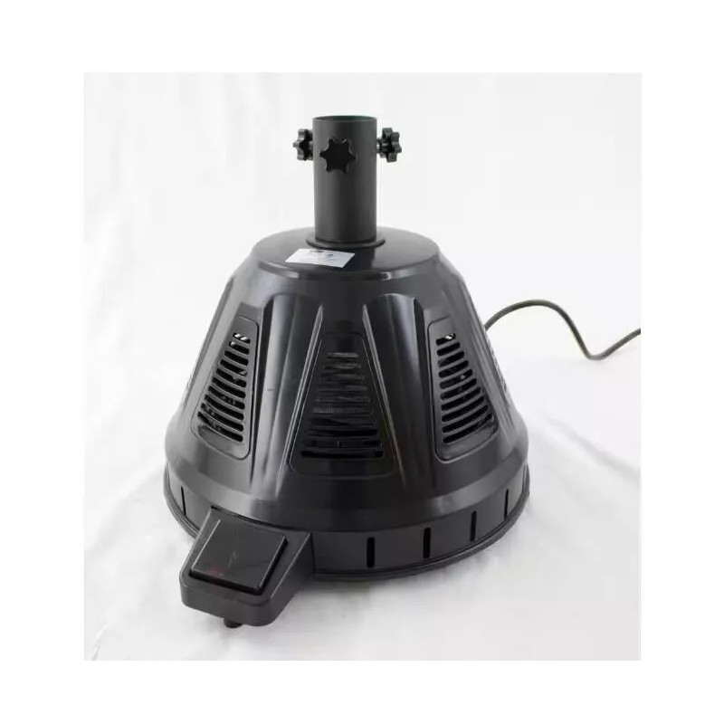 Unbranded 1500-Watt Umbrella Base Electric Patio Heater Outdoor Black