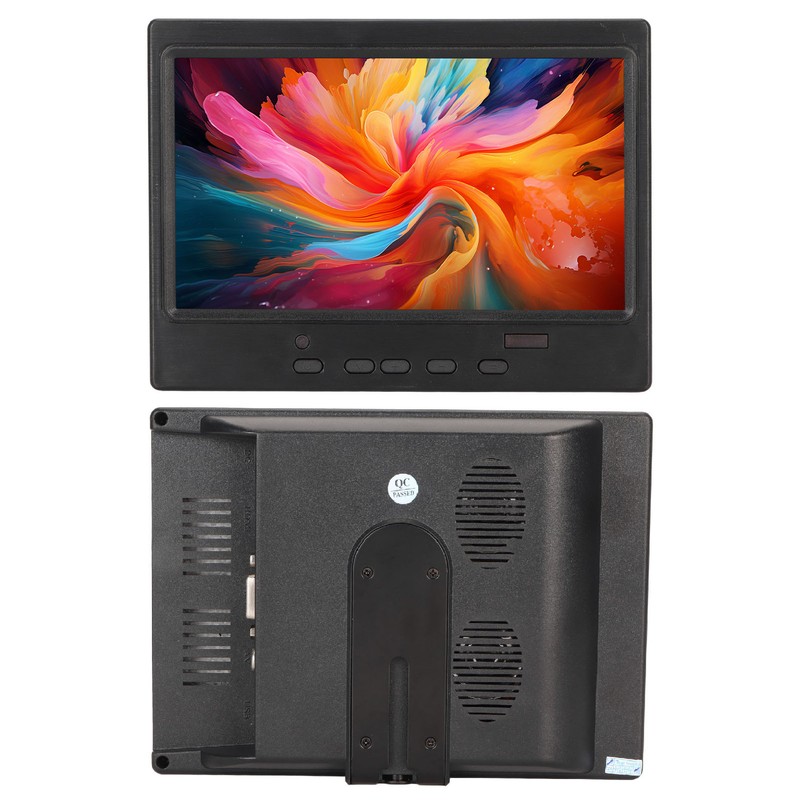 7 Inch Portable Monitor 1024x600 Supports HD Multimedia Interface VGA