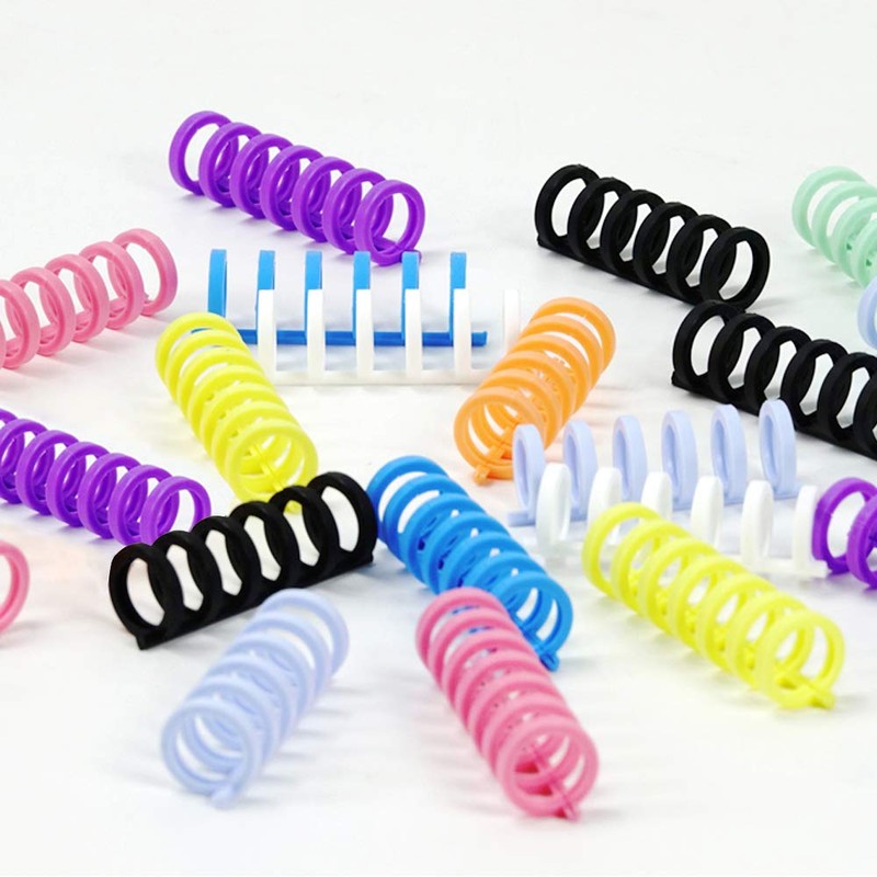 RAYSON Click Binding Spines, Binds up to 75 Sheets, 12mm,