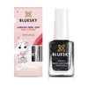 Bluesky Kids Nagellack - Sternennacht, schwarzer Glitzer. Einfache Schälen, ungiftige,