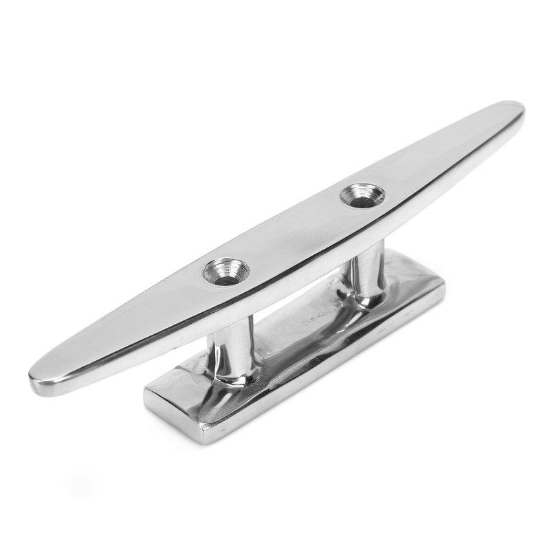 5in Boat Low Flat Cleat 316 Stainless Steel Marine Ship