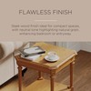 Maven Lane Pullman Multipurpose Traditional Style Tall Square Wooden Side