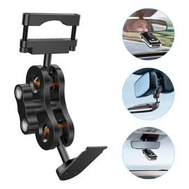 Radar Detector Mount Rearview Mirror Bracket, Car Truck Mirror Radar Mount Bracket, Aluminum Rearview Mirror Rod Mount (for Escort Max / Max2/ MAX360 Radar )