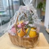 WIKDAY Cellophane Wrap for Gift Baskets 5 PCS 18x30 Inches