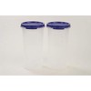 TUPPERWARE Circular 650 ml Blue (2) Decorative Baking Magic Tin