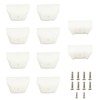 PIAOLGYI Shelf Bracket for IKEA Milsbo Indoor Greenhouse Cabinet,Accessories Compatible