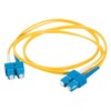 C2G 1m Fibre/Fiber Optic Cable for Gigabit Ethernet Applications SC/SC