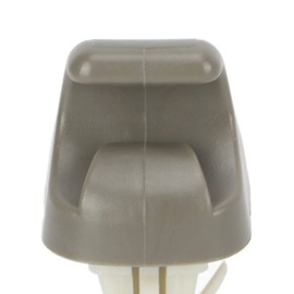 Aramox Visor Clip, ABS 88217 TA0 A02ZA Visor Bracket Hook Replacement for 2008 2012(Gray)
