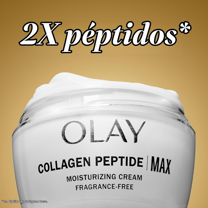 Olay Regenerist Collagen Peptide 24 MAX Hydrating Face Moisturizer, 1.7