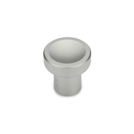 Ganter Normelemente GN 676.5-25-M6-A Knurled Knob Stainless Steel Silver Handle Diameter: 25 mm Thread M6