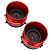 1 Pair NAB Hub Adapters Polished Aluminum Alloy Universal Loading