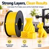 1KG 3D Printer Filament for FDM Printing – 1.75mm Yellow