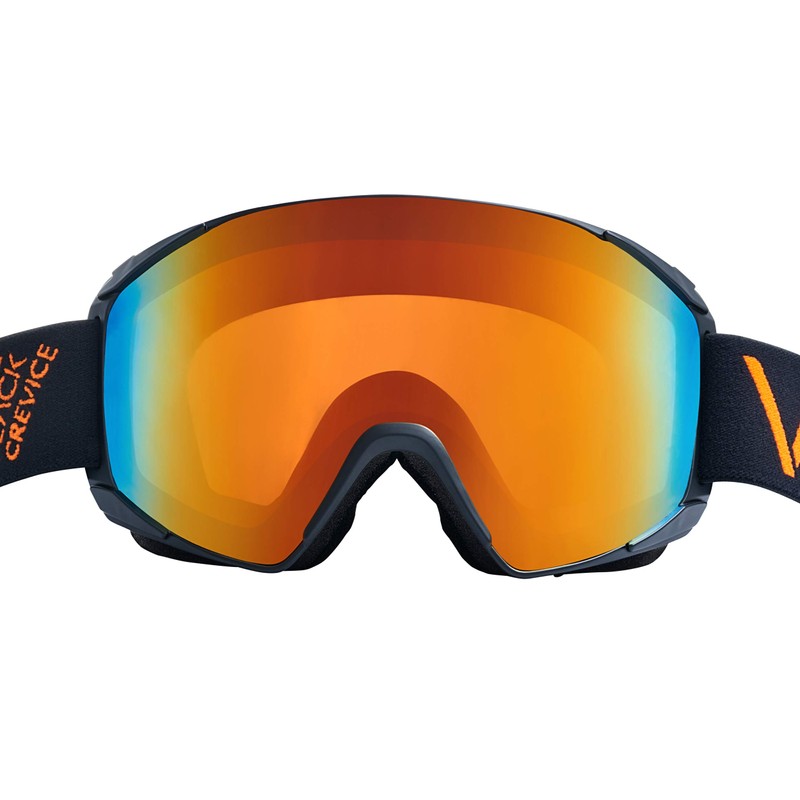 Black Crevice Ski Goggles - Schladming - Double Lens, Anti-Fog