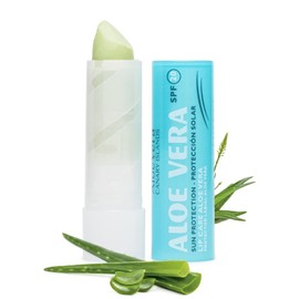 ALOE EXCELLENCE – Aloe Vera Lippenbalsam | Sonnenschutz SPF 20 | Feuchthaltender und Nährender Lippenbalsam (Aloe Vera Lippenbalsam)