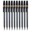 ゼブラ 油性ボールペンラバー80 0.7mm 黒 【10本セット】