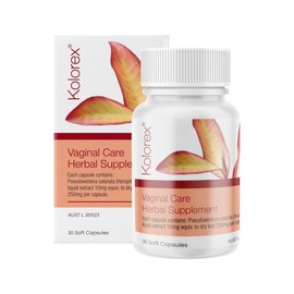 Kolorex Vaginal Care Herbal Supplement 30 Capsules