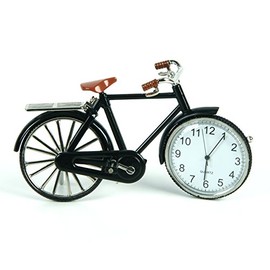 minature pedal bike clock
