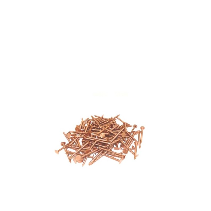 2 1/2" x 10GA 8D RING COPPER ROOFING/SLATING NAILS 5lb