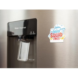 Custom Cruise Ship Door Magnets Pesonalized Boat Cabin Door Decorations for Weddings, Anniversary, Birthday, Family, Friends, and Squads. Add You Name, Date, and/or Ship Name. (Squad 2025)