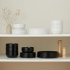 Vase and Vessel Ceramic Dinnerware Set, 12-Piece Service for 4,