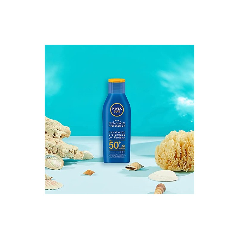 Nivea Sun Protector Solar Loción Fps 50 Protect Refresh, 200ml