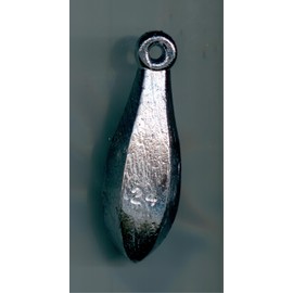 S & J's TACKLE BOX 24 oz Lead Bank Weights - 10 PER Pack