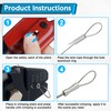 Fishing Crimping Tool Kit, Crimping Pliers with 500pcs Aluminum Crimp