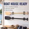 4 Pcs Kayak Paddle Holder, Kayak Oar Holder to Keeper