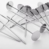 Newtay 12 Pcs Potato Baking Baked Nails, Stainless Steel Potato