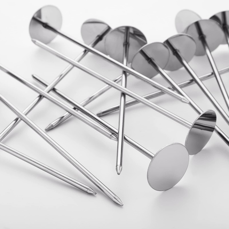 Newtay 12 Pcs Potato Baking Baked Nails, Stainless Steel Potato