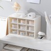 Dafape Mini Storage Drawers, Small 9 Drawers Organizer Bins Stackable