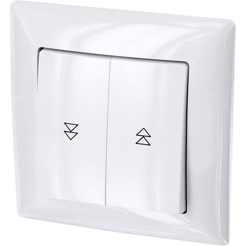 Pack of 6 Flush-Mounted Blind Buttons, All-in-One, Series G1 Pure