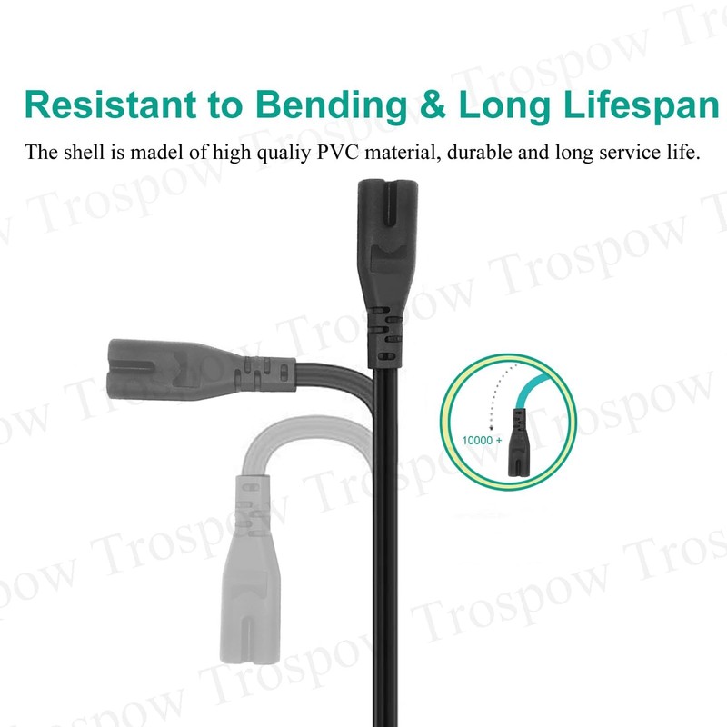 Power Plug Cord Replacement for Echo Studio, Echo Sub, Echo