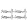 4Pcs Anchor Connector Hex Hole Profile Concealed Fitting European Standard