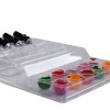 Unbranded 25pcs Tattoo Ink Cup Quick Tray Disposable Workstation Plastic