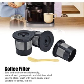 Mr. Gadget's Solutions Universal Refillable Coffee Filters – Reusable Pods for Single-Serve Machines